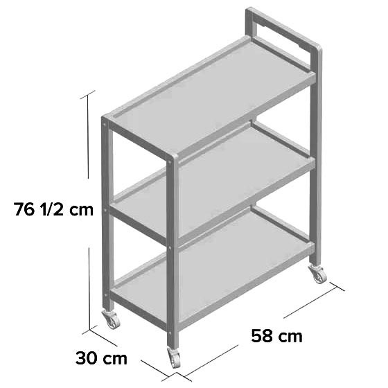 Сервірувальний столик "Корсер" каррі Миколаїв - фото 2