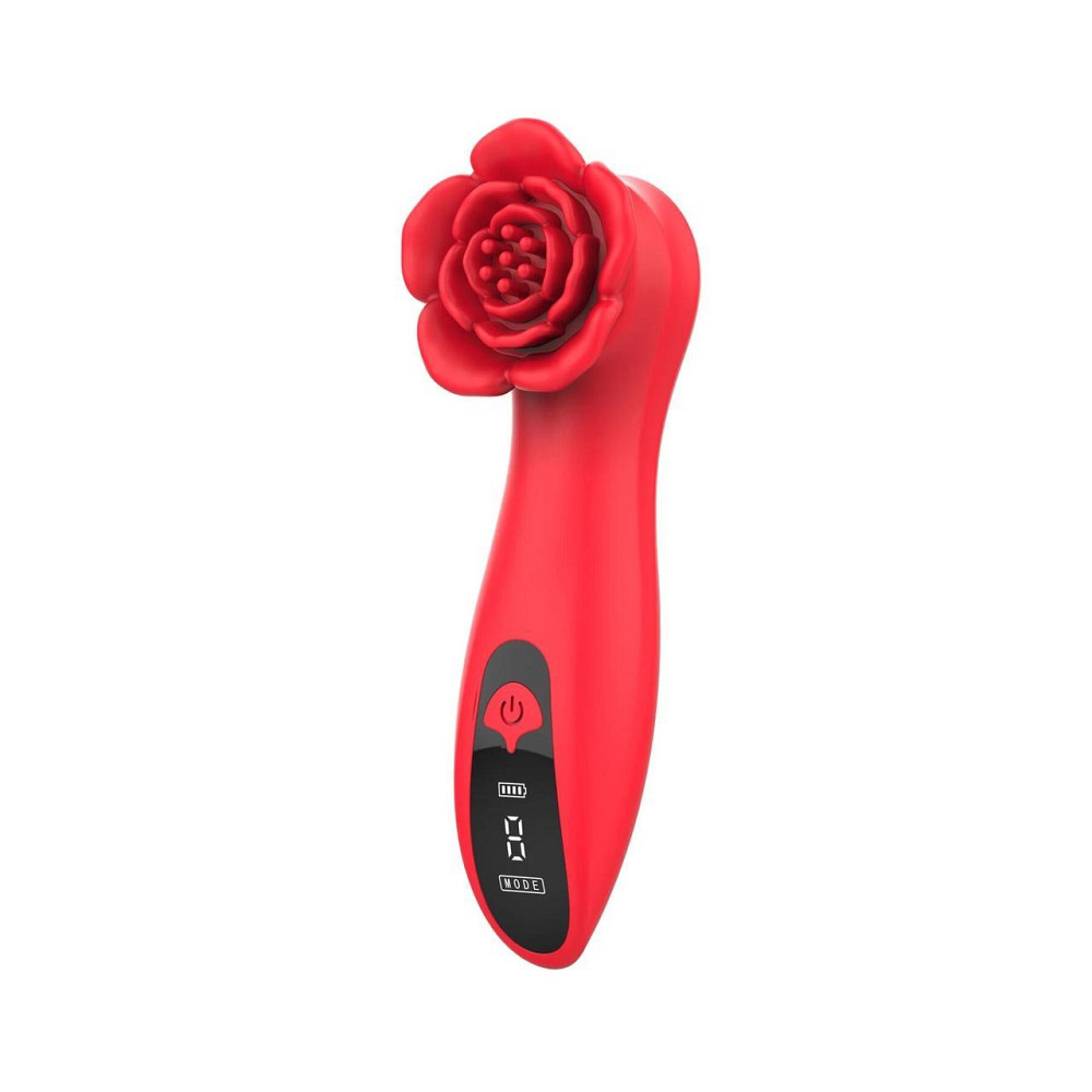 Розкішний вібратор для клітора Loviss Tona Rose Vibrator, у вигляді троянди, 9 режимів Sex Aura Київ - фото 1