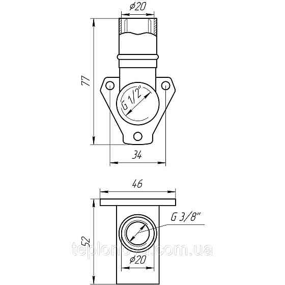 Уголок с ушками APE пресс AP 154 1/2″х20 ITALY Черновцы