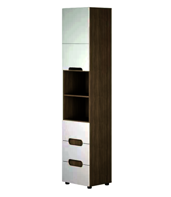 Пенал підлоговий для передпокою "Команчі" капучино-зефір Миколаїв - фото 1