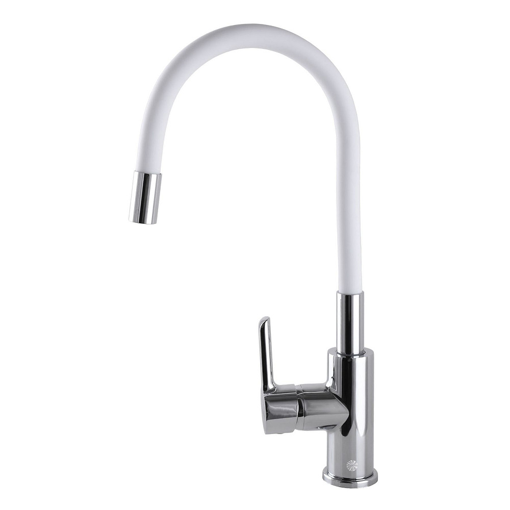 Змішувач для кухні DOMINO PRESTIGE DPS-203SLR-WHITE Тернопіль - фото 4