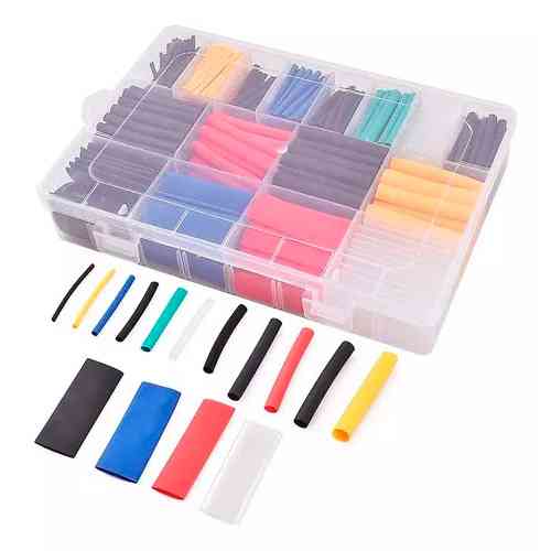 Термозбіжна трубка 580шт термоусадка 11 розмірів 6 кольорів, набір Вінниця