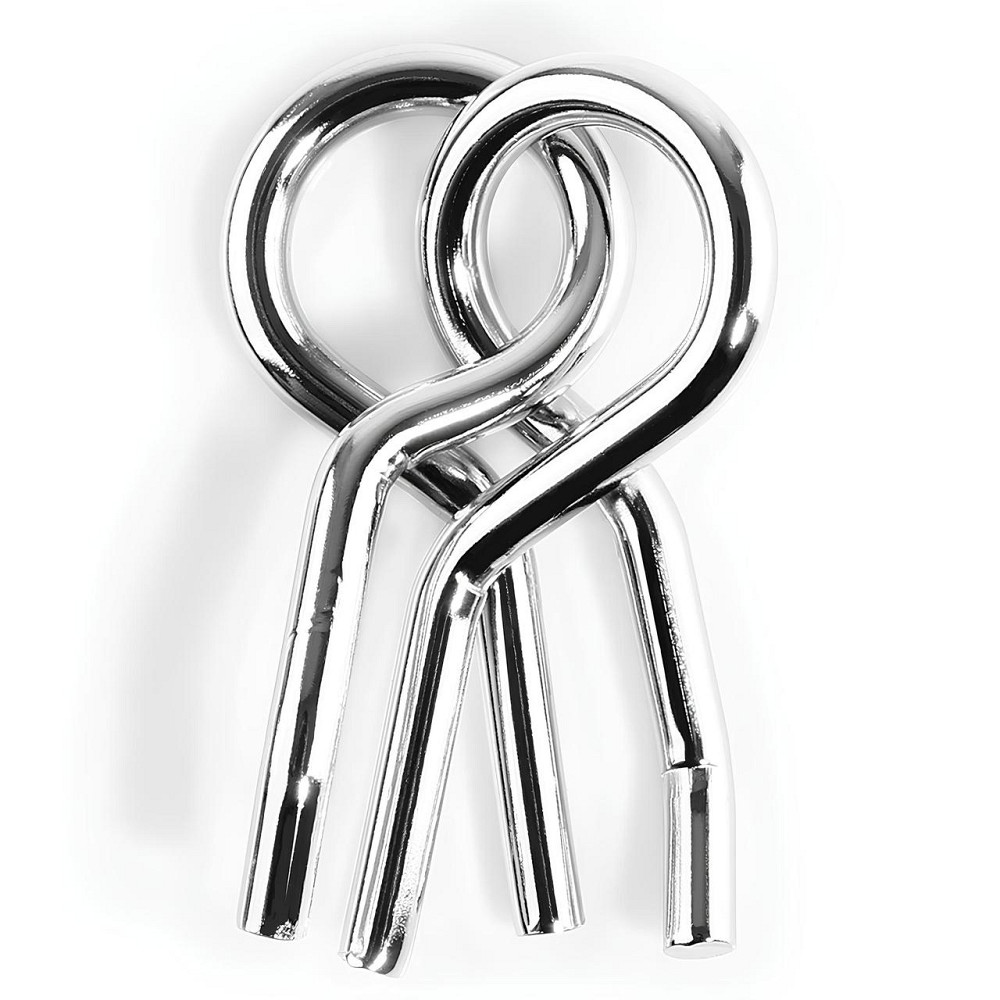 Металлические головоломки Монтессори RESTEQ — набор из 9 штук в коробке для развития логики, моторики и концентрации внимания у Киев - изображение 3