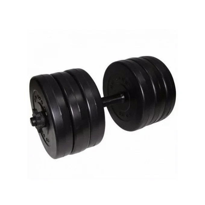 Гантель наборная композитная в пластиковой оболочке Rock pro 15,5 кг NE-PL-G-015 Винница - изображение 1