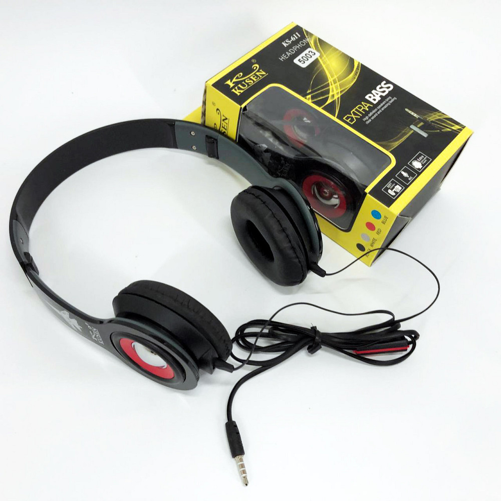 Наушники Kusen KS-611 со встроенным микрофоном NV-21 Львов - изображение 7