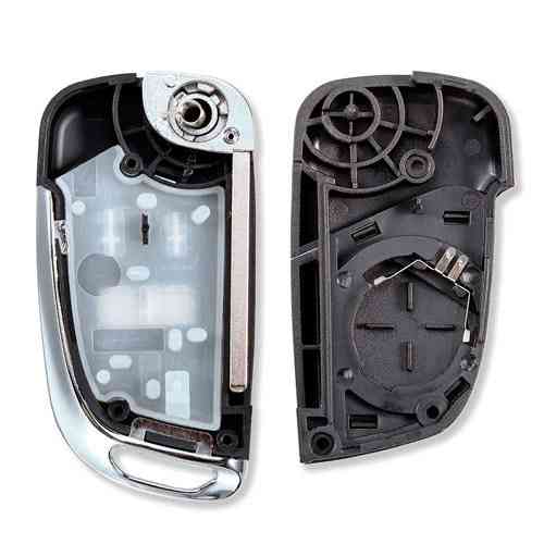 Выкидной ключ корпус Chevrolet 3 кнопки DKT0269, HU100, под чип, NEW Киев