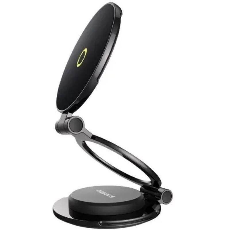 Автотримач для телефона Baseus MagPro Series II Magnetic Car Mount Stick-on Version Cosmic Black Киев - изображение 3