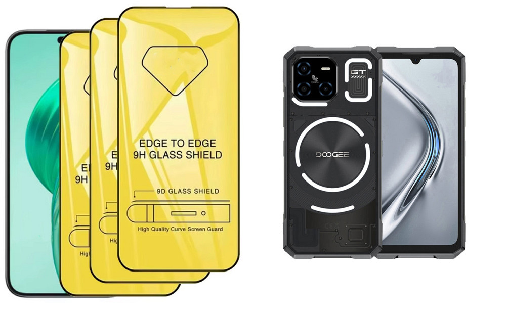 Защитное стекло DefenzoGlass для DOOGEE Blade GT – двойная прочность Киев - изображение 3