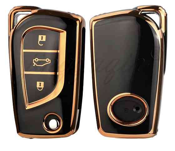 Захисний чохол для автомобільного ключа Toyota Чорний Смела