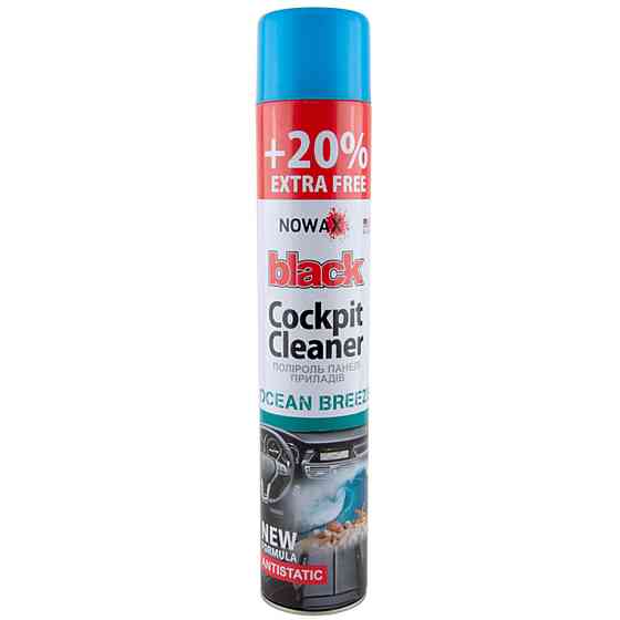 Поліроль для панелі приладів Nowax Cockpit Cleaner Spray Океан, 750мл Київ
