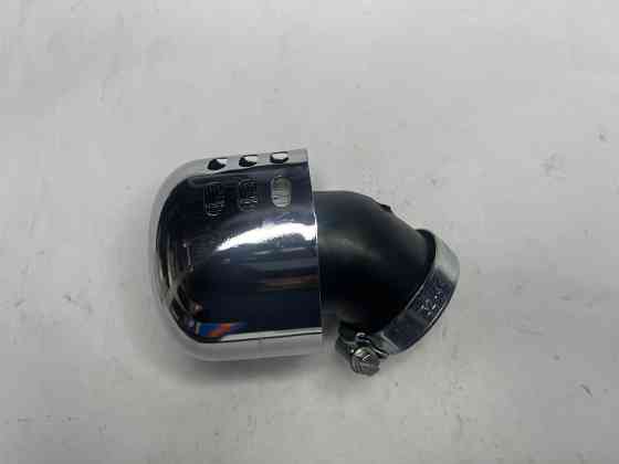 Фільтр повітряний (нульовик) Ø38mm, 45*, закритий (хром) EVO Київ