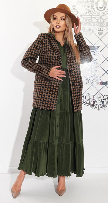 Шовкове плаття плісе (48) Київ - фото 2