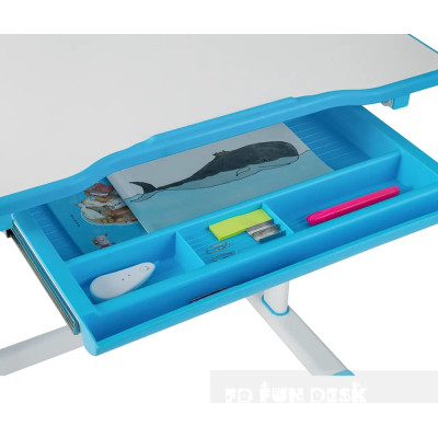 Парта со стулом FunDesk Cantare Blue Винница - изображение 7