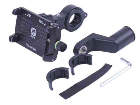 Держатель телефона M7 черный, с креплением на руль, Kewiq Мукачево