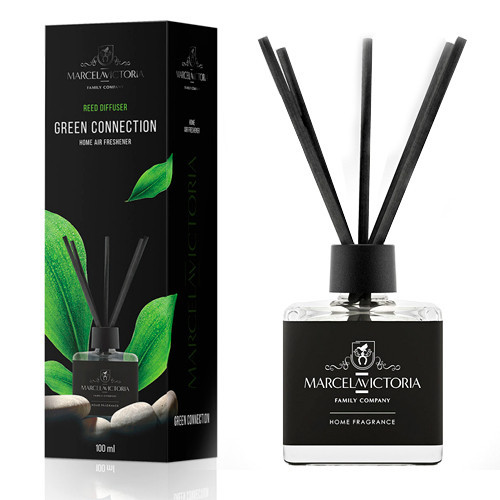 Рідкий ароматизатор для дому та офісу Tasotti Reed Diffuser 100 мл Green Connection Харків - фото 1
