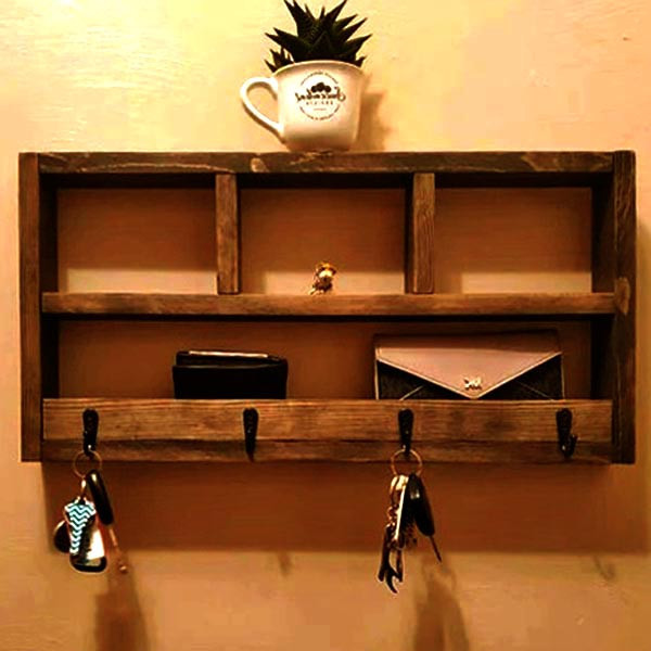 Ключница деревянная 