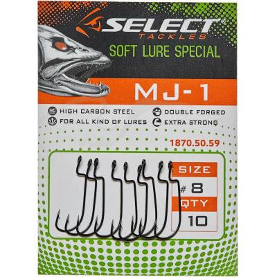 Крючок Select MJ-1 10 (10 шт/уп) (1870.50.58) Винница - изображение 2