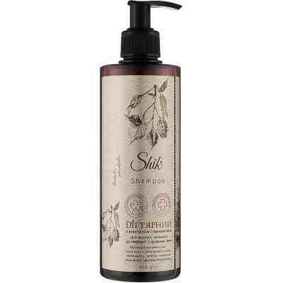Шампунь Shik Дегтярный Для жирных и склонных к появлению перхоти волос 400 г (4823107605000) Винница