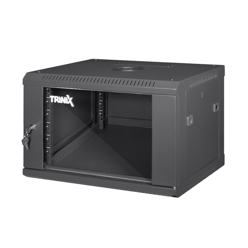 Комутаційна шафа Trinix TRX-6U/600x450x370 Black (25-00055) Київ - фото 1