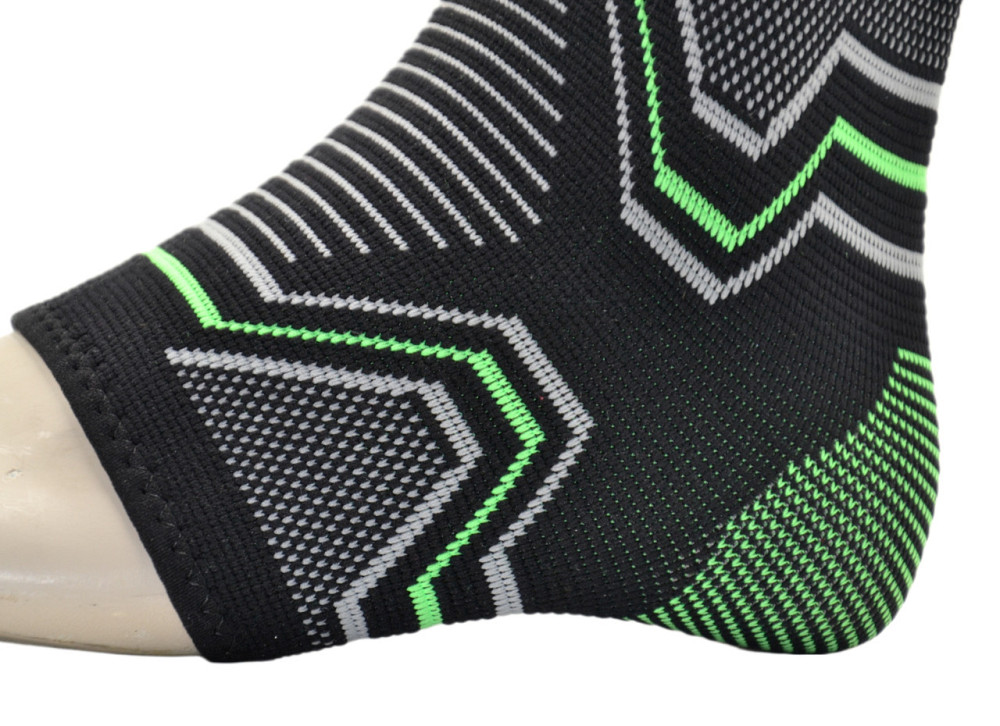 Бандажі на гомілкостоп PowerPlay 4100 Чорні L/XL (пара) Луцк - изображение 5