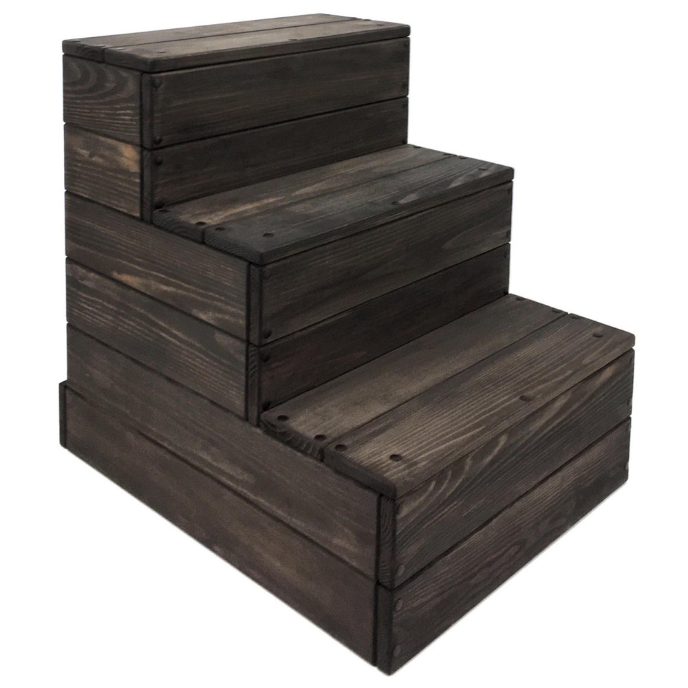 Лавка-сходинка "Снейк 60х50х60" мокко Миколаїв - фото 1