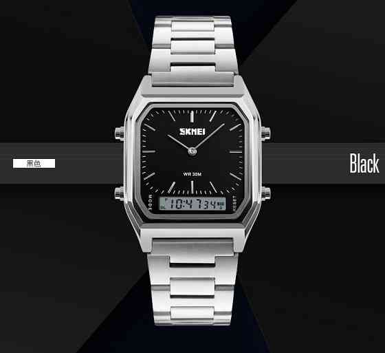 Skmei 1220SIBK Silver-Black SBR Київ