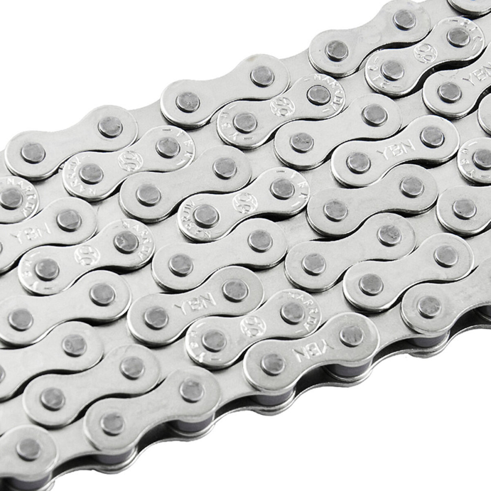 Ланцюг велосипедний Grey's 1шв. S410 NP Silver, 112 ланок Киев - изображение 1