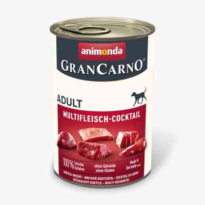 Консерви для собак Animonda GranCarno Adult Multi Meat Cocktail 400 г (4017721827300) Вінниця
