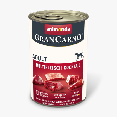 Консервы для собак Animonda GranCarno Adult Multi Meat Cocktail 400 г (4017721827300) Винница - изображение 1