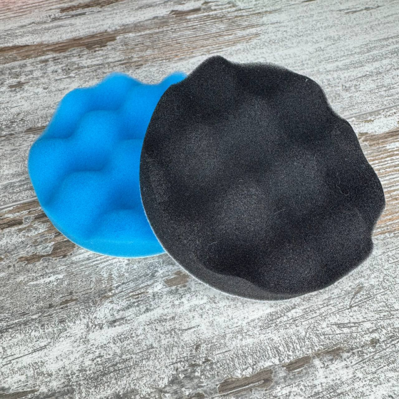 Комплект насадок для полірування та шліфування автомобіля, 6 шт + диск 12,5 см, на дриль Київ