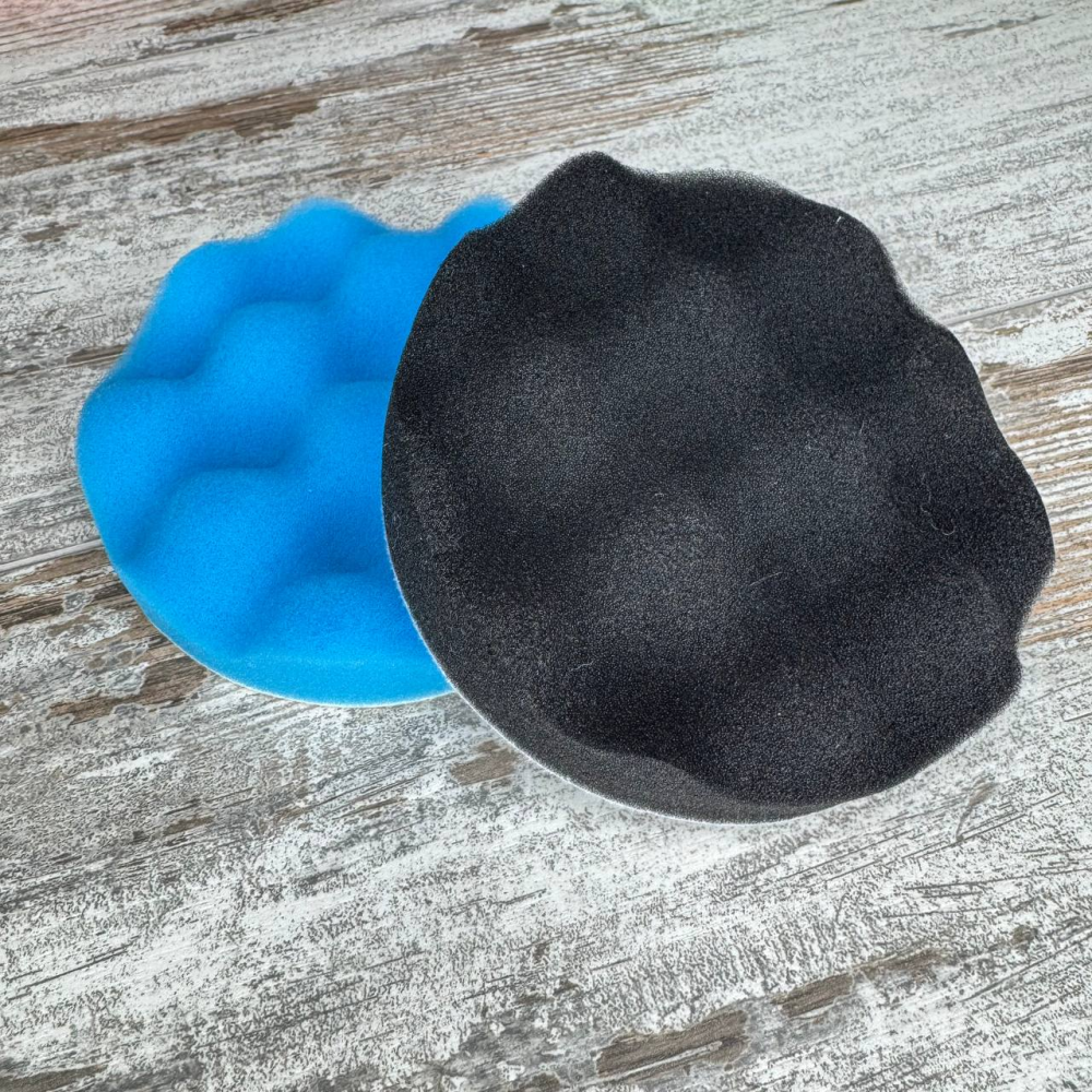 Комплект насадок для полірування та шліфування автомобіля, 6 шт + диск 12,5 см, на дриль Київ - фото 3