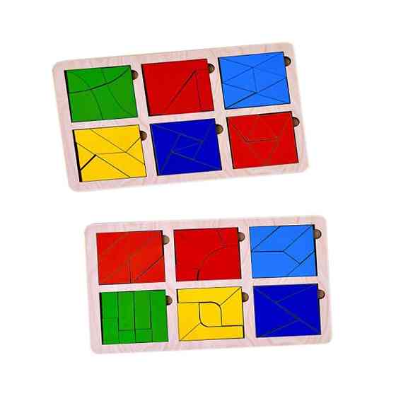 Розвиваючі дитячі Квадрати Нікітіна Ubumblebees (ПСД207) PSD207, 3 рівень Вінниця