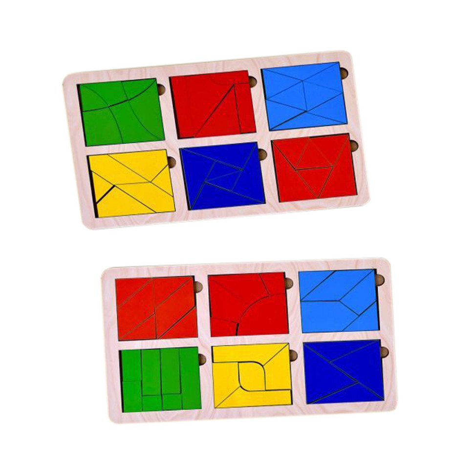 Розвиваючі дитячі Квадрати Нікітіна Ubumblebees (ПСД207) PSD207, 3 рівень Вінниця - фото 1