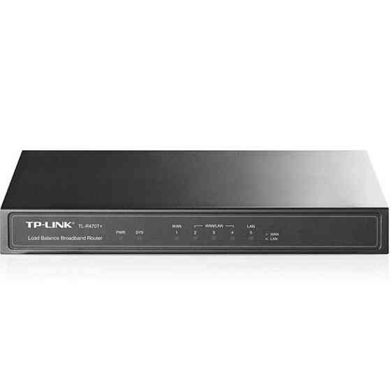 Маршрутизатор TP-Link TL-R470T+ з балансуванням навантаження (1x Lan, 1xWan, 3xLan/Wan) ( 12808 ) Харьков