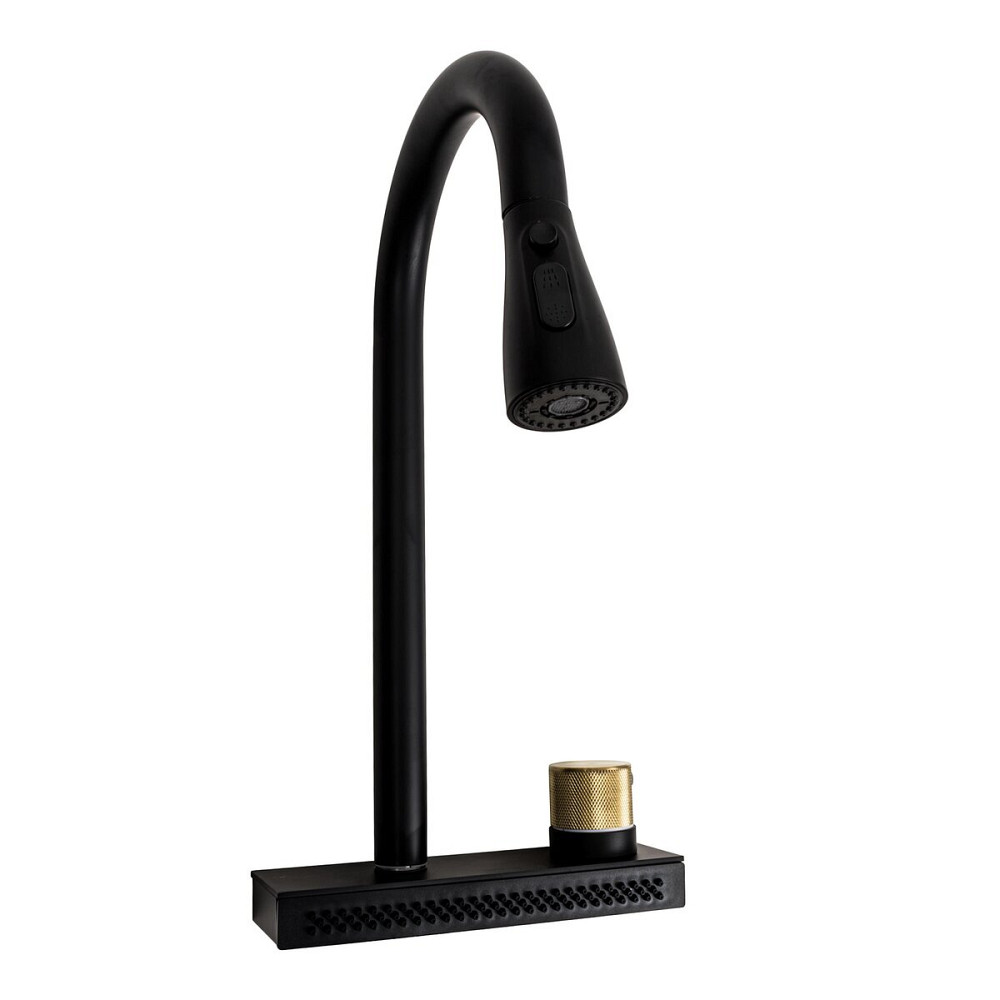 PLATINUM Змішувач під мийку "Водоспад" ZS86 Platinum (black) Коломия - фото 3