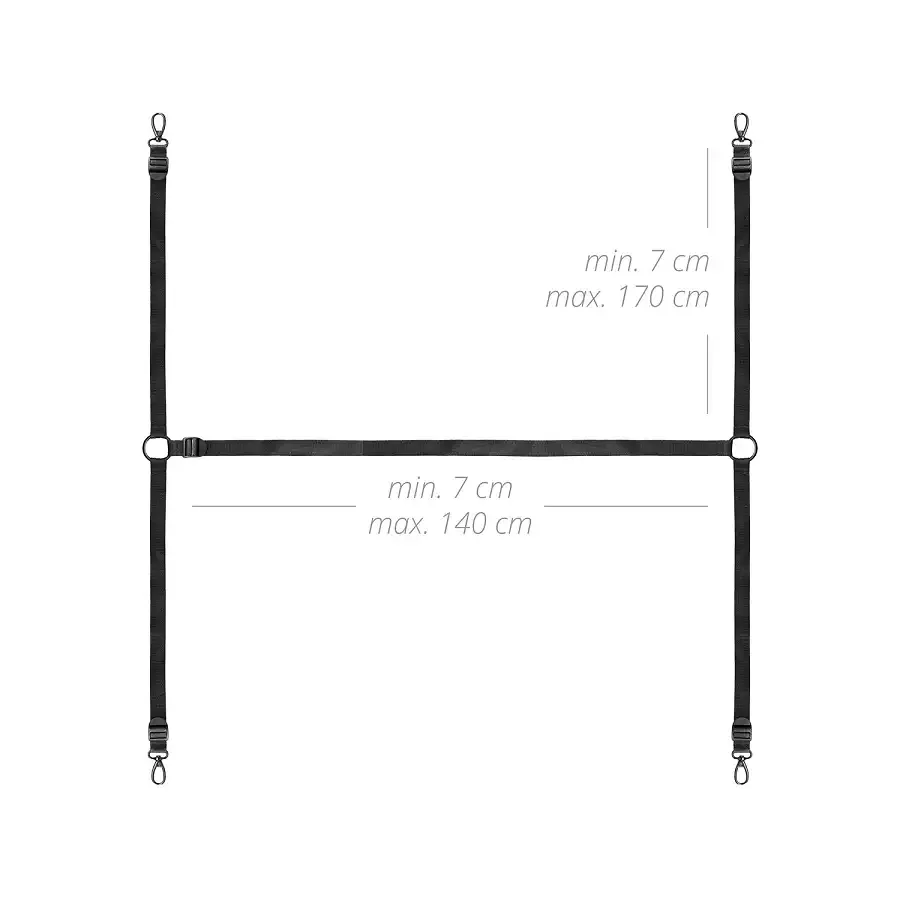 Фіксатор рук і ніг для ліжка Bedroom Fantasies Under the bed Restraint Set Львів - фото 7