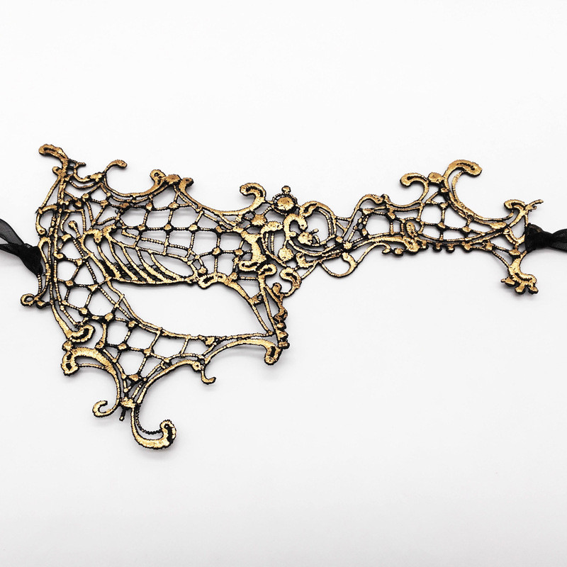 Маска театральна one size золотистий Київ - фото 2