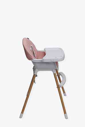 Стул для кормления ребенка 2 в 1 VELANO Evo, pink Киев