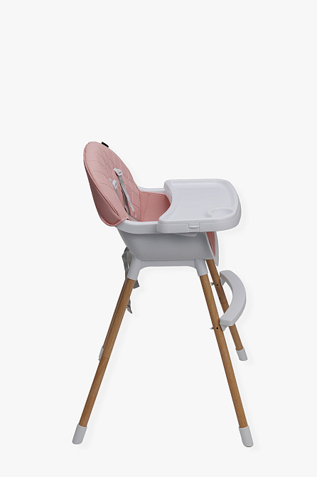 Стул для кормления ребенка 2 в 1 VELANO Evo, pink Киев - изображение 4
