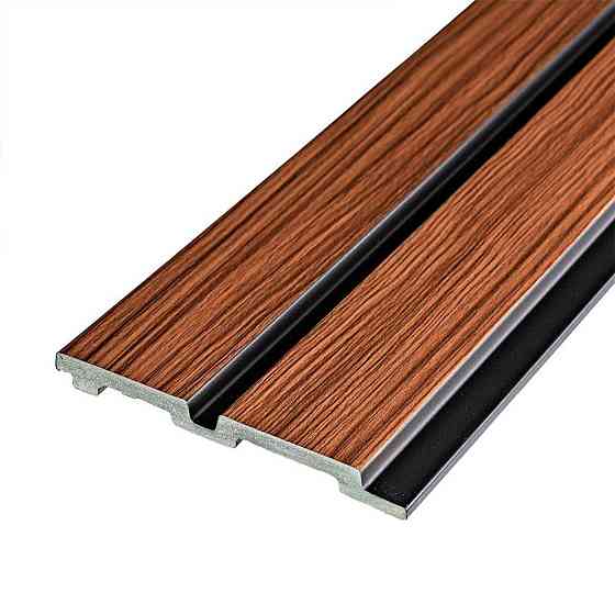 Рейка декоративна PS 2900х120х12мм Темний дуб SW-00001746 Київ