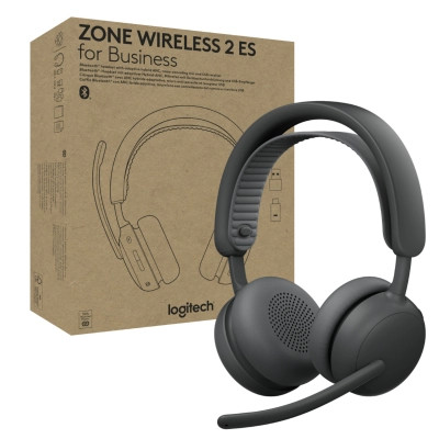 Наушники Logitech Zone Wireless 2 ES for Business Graphite (981-001493) Вінниця - фото 12