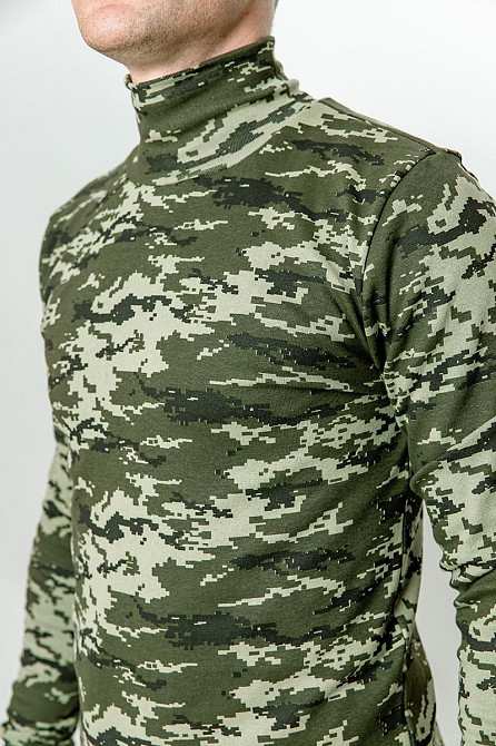 Водолазка мужская, камуфляж, начёс, топ Крохатушка одяг Киев - изображение 2