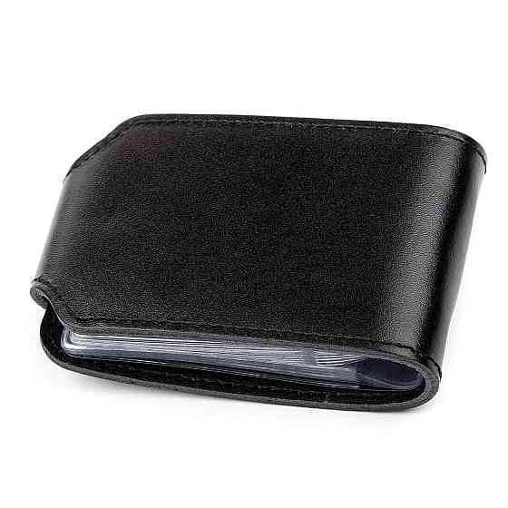 Холдер горизонтальный Shvigel 13915 кожаный Черный Киев