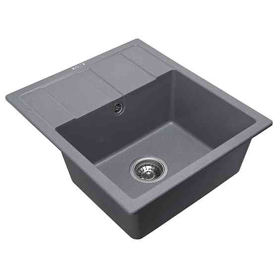 PLATINUM Гранітна мийка для кухні Platinum 5851 ARIA матова Сірий мусон Київ