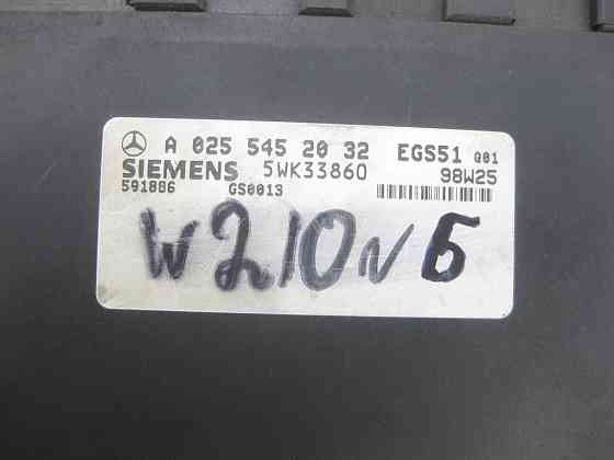 Mercedes-Benz  A0255452032 Блок управління 5 ступінчастою АКП EGS52 E-class W210 SL-Class R129 CLK Coupe C208 CLK Cabriolet A208 E-class S210 Одеса