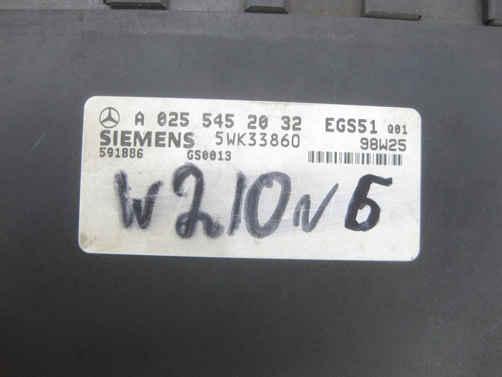 Mercedes-Benz  A0255452032 Блок управління 5 ступінчастою АКП EGS52 E-class W210 SL-Class R129 CLK Coupe C208 CLK Cabriolet A208 E-class S210 Одеса - фото 5