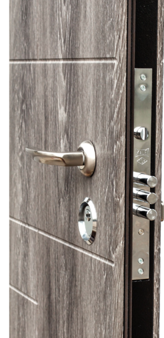 Двері вхідні Наші ДверіРУБІЖ Ескада 26 Дуб шато 860х2040 мм Київ - фото 5