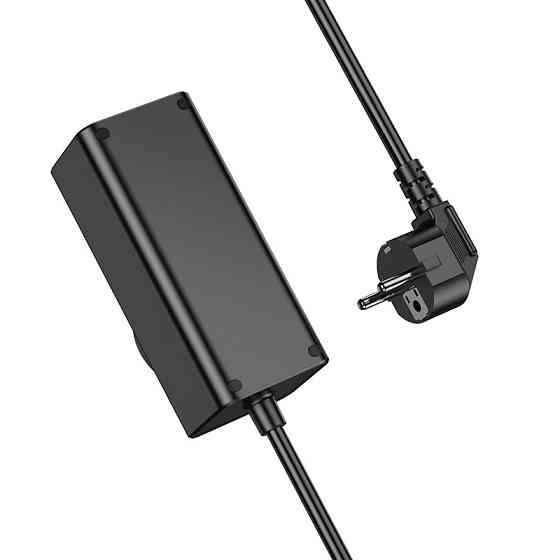 Сетевой удлинитель HOCO NS9 Wisdom 1-position (PD67W/3C1A) desktop socket (EU/GER) Black Одесса