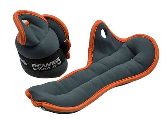 Обважнювачі-манжети для ніг та рук Power System PS-4043 Wrist Weights (2шт.*0.5 kg) (пара) Кам'янське