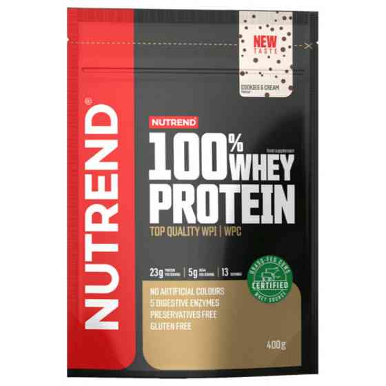 Протеїн Nutrend 100% Whey Protein 400 g (Cookies&amp;cream) Луцьк